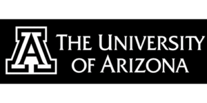 Logo da Universidade do Arizona (EUA), universidade de intercâmbio e pesquisa do neurocientista Dr. Allan Felippe.
